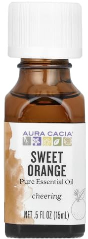 Aura Cacia 100% Pure Essential Oil Brightening Orange Sweet (citrus Sinensis) - 0.5 Oz