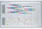Franken Whiteboard Jahreskalender über 53 Kalenderwochen 60x90 cm