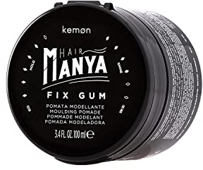 Kemon Hair Manya Fix Gum - Modellier-Paste für extra Glanz und starken Halt, professionelles Hair-Styling für Ihn - 100 ml