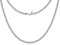 Silberketten Store Königskette 925 Silber Herren 3,5 mm Stärke I Männer Silberkette mit Karabiner Verschluss I Panzerkette Herren vierkant hochglanz
