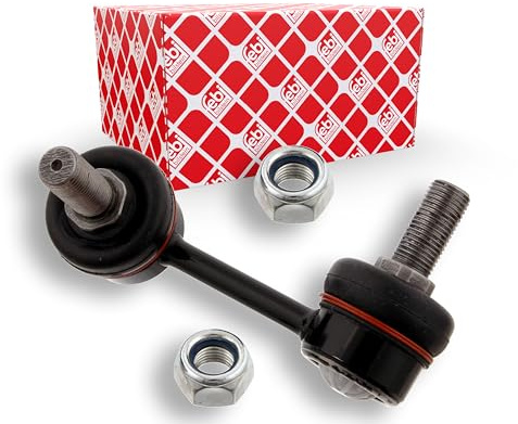 febi bilstein 28665 Verbindungsstange mit Sicherungsmuttern, 1 Stück | Kompatibel mit: CHEVROLET EPICA