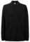Fruit of The Loom Mens Premium Long Sleeve Polo Shirt (L) (Black)
