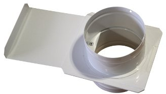 Holzmann Zwischenstück und Schieber Ø 100 mm ZWS100S