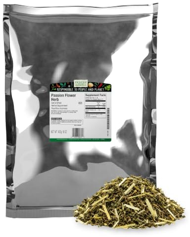 Cut & Sifted Passion Flower Herb, 16 oz (453 g), Frontier Co-op
