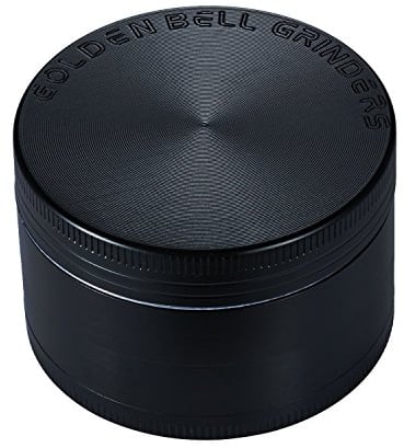 LIHAO 2”(5cm) Grinder en Zinc Alliage en 4 pièces - Noir