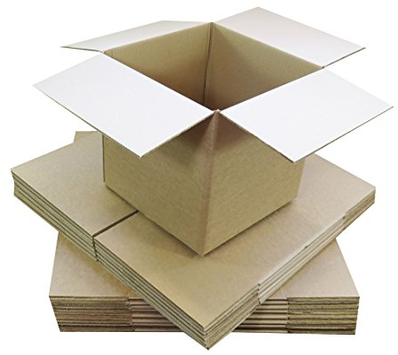 Triplast 152 x 152 x 152mm Small Single Wall 6x6x6 Shipping Mailing Postal Gift Cube Cardboard Boxes (Pack of 100)