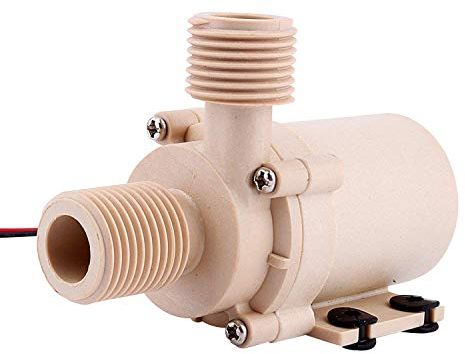 Solar DC 12V/24V Heißes Wasser Circulation Pump Bürstenlose Umwälzpumpe Motor Wasserpumpe /5m Niedriger Lärm (12v)