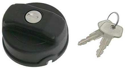 febi bilstein 02211 Tankdeckel abschließbar, 1 Stück, Schwarz
