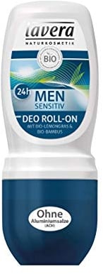 Lavera Deo-Roller, 48-Stunden-Deo, Bio-Zitronengras, vegan, Biohautpflege, natürliche und innovative Kosmetik, 50 ml