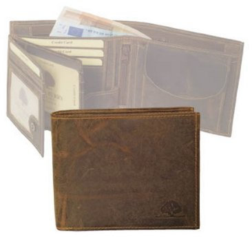 Geldbörse 1796 ScheintascheSave-Querformat - Greenburry Vintage