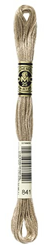 DMC 6-Strand Embroidery Cotton Floss, Light Beige Brown
