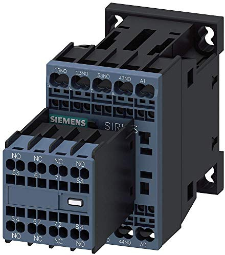 3RH2362-2AF00 | SIEMENSCONTACTOR RELAY, 6 NO + 2 NC, 110 V AC, 50/60 HZ, SIZE S00, SPRING-TYPE TERMINAL