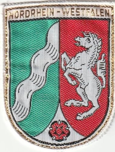 Parche - Nordrhein Westfalen - 00452 - Talla Aprox. 8,5 X 5,5 cm - Parches Stick Aplicación