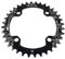 Snail 32T / 34T / 36T Kettenblattschraubenset Sprocket 104mm BCD für Fahrrad MTB Mountainbike RB Rennrad Schwarz (32T)