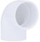 Charlotte Rohrbogen Sch 40 PVC 2–1/5,1 cm 90 °, weiß