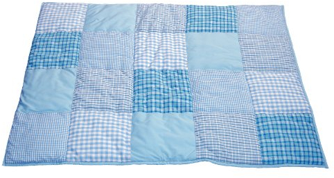 TAFTAN BX -192 100% Baumwolle Karierter Patchwork Krabbeldecke, 100 x 80 cm, in 10 farben verfügbar