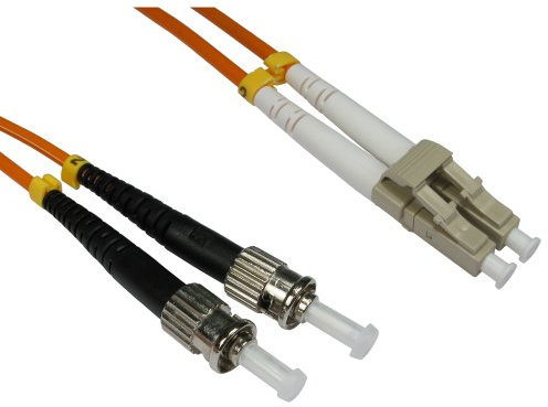 OM2 Orange LWL Optisch LC ST 50 125 Duplex mm Patchkabel Lszh Kabel 1 m [1 Meter/LC-ST-1M]