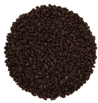 Aquariumpflanzen.net 25kg Farbkies braun, Körnung 2-3mm, Aquarienkies, Bodengrund