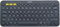 Logitech K380 Clavier sans Fil Multi-Dispositifs pour Windows, iOS, Android or Chrome, Bluetooth, Design Compact, PC/Mac/Portable/Smartphone/Tablet/Apple TV, AZERTY Français - Noir