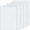 5x Flip Chart Pads, each pad – 20 Blattvorder and back Blanco White Quality: White, 80 g/Qmausführung: 6 Compartment multi-punched and Perforiertgröße: 68x99 cm