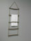 Shabby Vintage Chic Wooden Rope Ladder Towel Rail - Perfect for any Bathroom or Toilet Room
