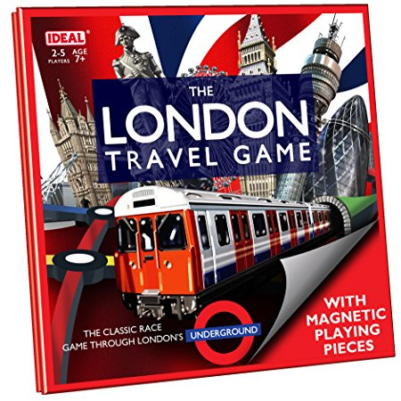 IDEAL | The London Board Game - Travel Edition: The classic race game through London's Underground! | Classic Board Games | Travel Games | For 2-6 Players | Ages 7+