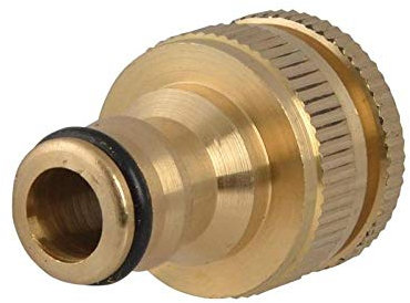 Brass Dual Tap Connector 12.5-19mm (1/2-3/4in)
