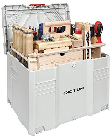 Systainer T-LOC avec porte-outils DICTUM « menuiserie, aménagement intérieur »
