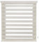 Blindecor Indus Sensa attrezzi | Tenda a rullo a doppio strato senza perforazione | Colore Lino 72 x 180 cm (Larghezza x Altezza) | Dimensioni del tessuto 69 x 175 cm