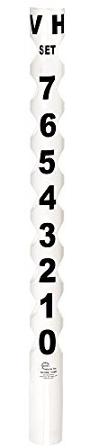 Tourna ScoreTube Tennis Net Post Score Keeper, White