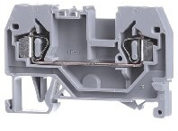 280-901 - 2-L-FV-Durchgangsklemme 2,5qmm grau