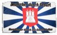 Flagge Fanflagge Hamburg Hamburger durch die Gnade Gottes - 90 x 150 cm