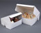 bag it Plastics Cake Box 6 Inch Square Wedding Birthday Celebration Boxes 6 x 6 x 2.5 - Pack of 250