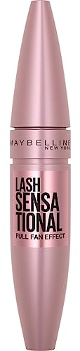 MAYBELLINE - Lash Sensational Mascara 00 Blackest Black - 0.32 fl. oz. (9.5 ml)
