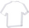 Cutter Sweet 1 Keks - Ausstecher T-Shirt/Trikot | aus Edelstahl | Sporttrikot | Fußball | Sportverein