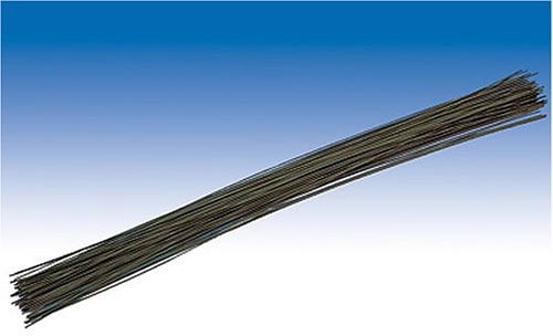 KnorrPrandell 6480250 - Blumenstieldraht 1,5mm 40cm grün, 10 Stück/Beutel