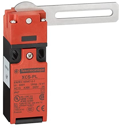 Schneider XCSPL562 XCSPL-Si-Positionsschalterkopf, Gerader Hebel - Nach re. o. nach li., 1Ö+1S, M16