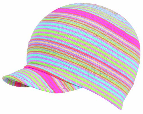 Döll Unisex - Baby Mützchen, gestreift 851615755, Gr. 53, Blau (2046)