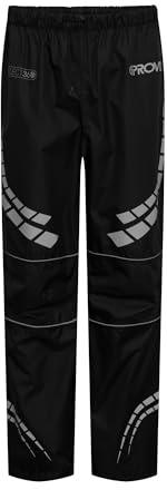 Proviz REFLECT360 Cycling Trousers Men – Waterproof Cycling Trousers, Reflective, Breathable, High Vis, Mountain Bike, Cycling, Running Overtrousers