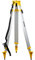 Dewalt Aluminium-Stativ DE0736 (zur sicheren Platzierung von Lasern, leicht und robust, hohe Standfestigkeit auch auf weichem Untergrund, 5/8“ Aufnahme, Höhenverstellbar, mit Tragegurt)