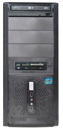 Nilox NLX-TK-i5 Pc, Processore Intel Core i5 3.40 Ghz, 64 Bit, RAM 4 GB, HDD 1000 GB