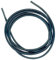 Trend Agent PTFE-Schnur, Piercing-Schmuck, Piercing Schnur, Schwarz, 10 cm, 1,2 mm
