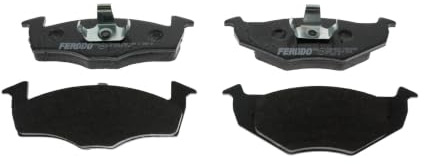FERODO FDB1288 Bremsbelagsatz Bremsbeläge Vorne ohne Zubehör Kompatibel mit VW Golf 3 1H1