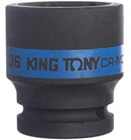 KING TONY 653536M Socket De Impacto 3/4 36mm for DIYers & Professionals, Designed for Repair and Installation tasks, 36mm