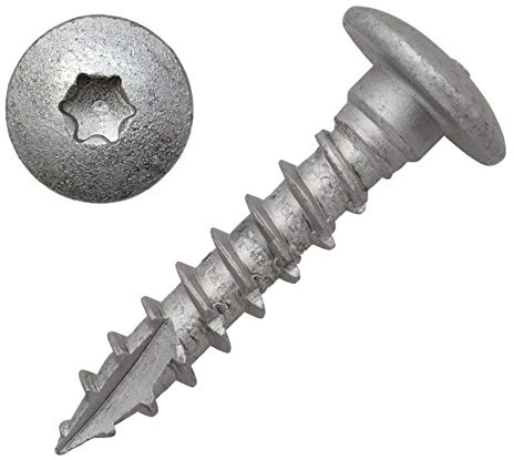 Pfostenschrauben Ruspert 10x50 mm - 16 Stück Ankerschrauben für Pfostenträger