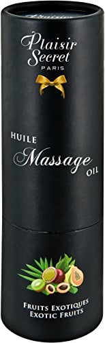 Plaisirs Secrets Huile de Massage Comestible Fruits Exotiques 59 ml