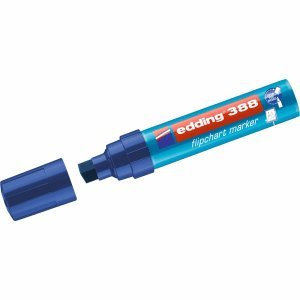 Edding 4388003 Flipchart Marker, Whiteboard Marker Fällen und Zubehör Flipchartmarker 388 blau