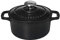 Chasseur 11847101 Mini-cocotte, Fonte émaillée, Noir Mat, 10 cm