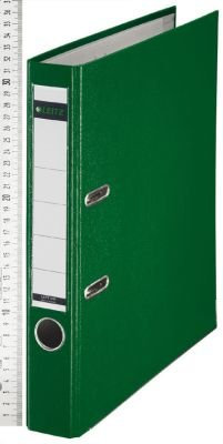 Esselte Leitz GmbH & Co. KG Premium Ordner A4 LEI 1015-50-25 rot * 52mm vollfarbig Plastic