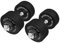 Guss Kurzhantel-Set 90Kg (2 x Kurzhantelstange 45cm, 4x1,25 und 16x5Kg Hantelscheiben) Hantelset Hanteln Gewichte